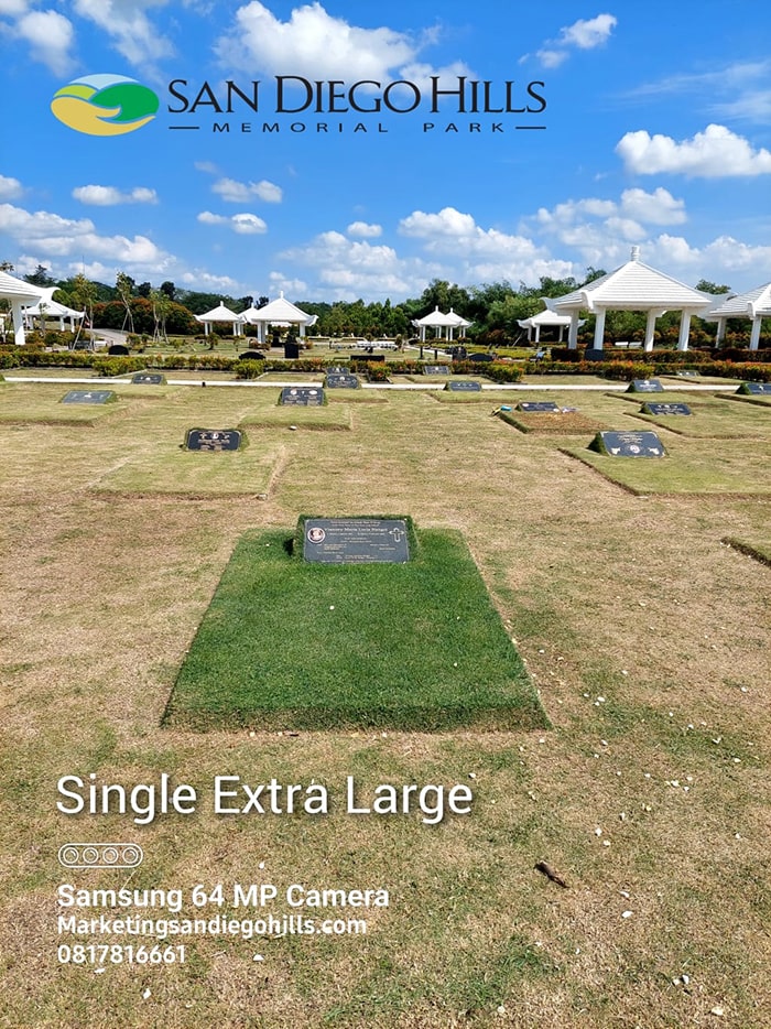 Lahan Makam Tipe Single Burial San Diego Hills single extra large-min